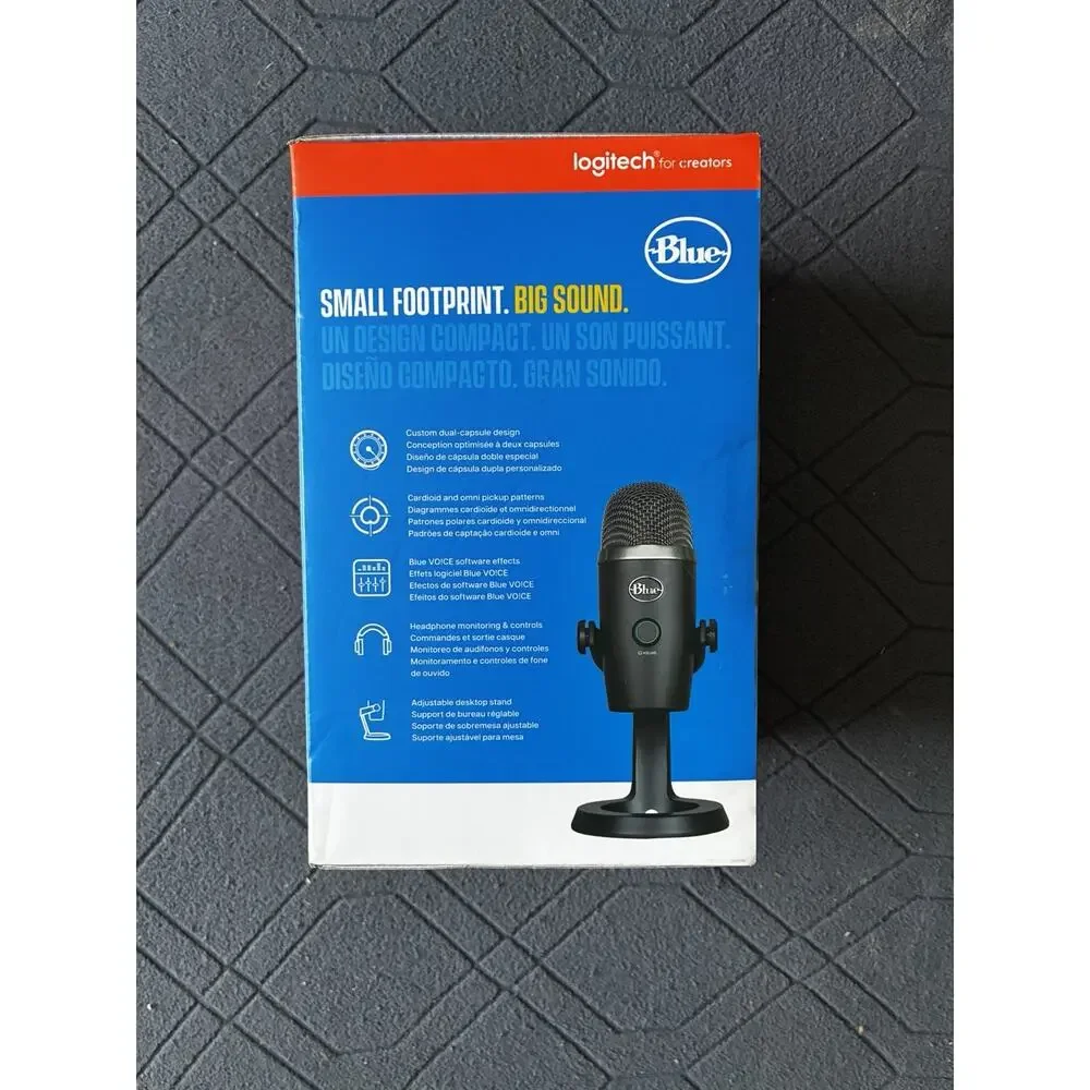 Logitech Yeti Nano Microphone W/ Blue Voice - Gaming, Streaming, And Podcastin